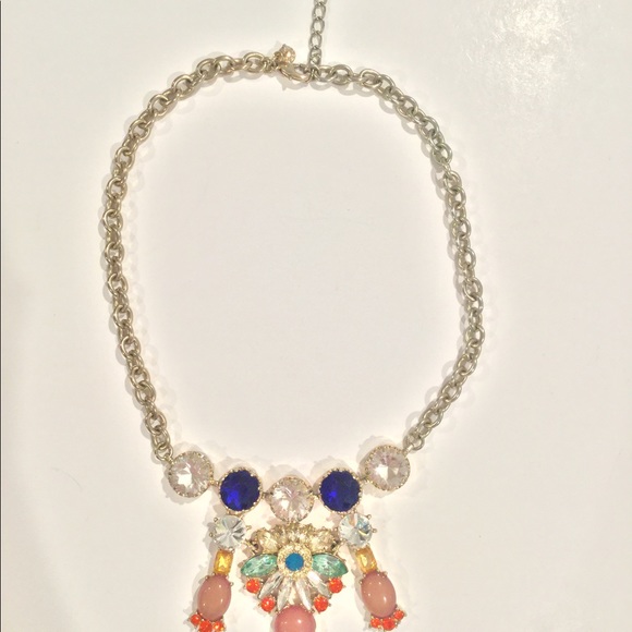 J Crew Rhinestone Necklace - Picture 2 of 5